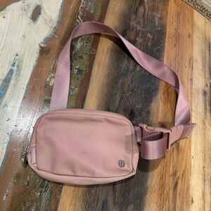 Lululemon belt bag in pastel